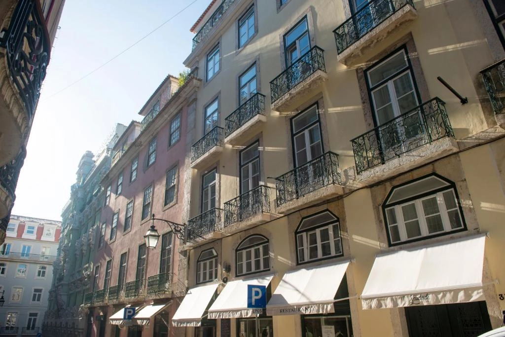 Lisbon historic centre street